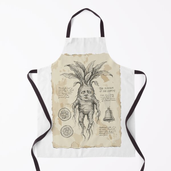 Item preview, Ancient Mandrake Root - Grimoire Page designed and sold by bapupa.
