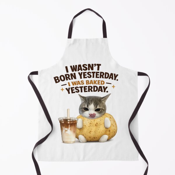 Item preview, Certified Baked Potato Cat designed and sold by jeehh.