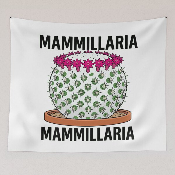 Item preview, Minimalist White Woolly Mammillaria Cactus Vector Graphic designed and sold by GreenDivisionJP.