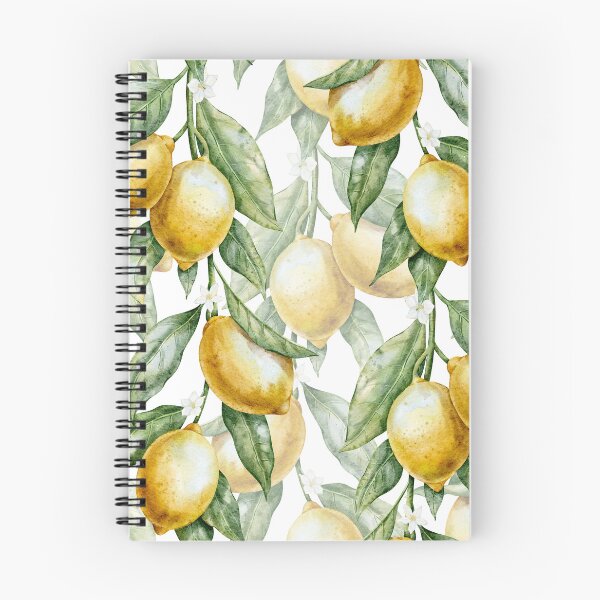Item preview, Watercolor Lemon Orchard Pattern designed and sold by Alisles.