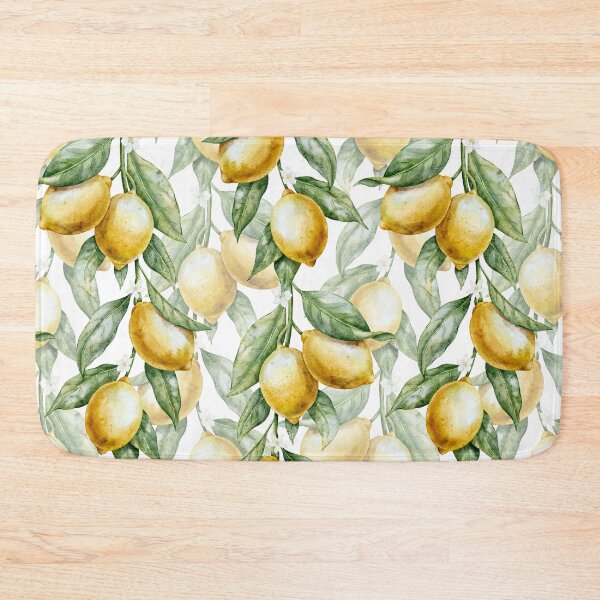 Item preview, Watercolor Lemon Orchard Pattern designed and sold by Alisles.
