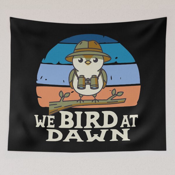 Item preview, We Bird At Dawn Funny Birdwatching Birdwatcher Club Humor  designed and sold by Colorfulman.
