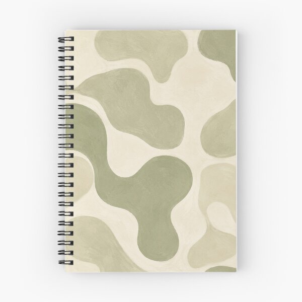 Item preview, Sage Green Organic Shapes Pattern designed and sold by Owcomm.