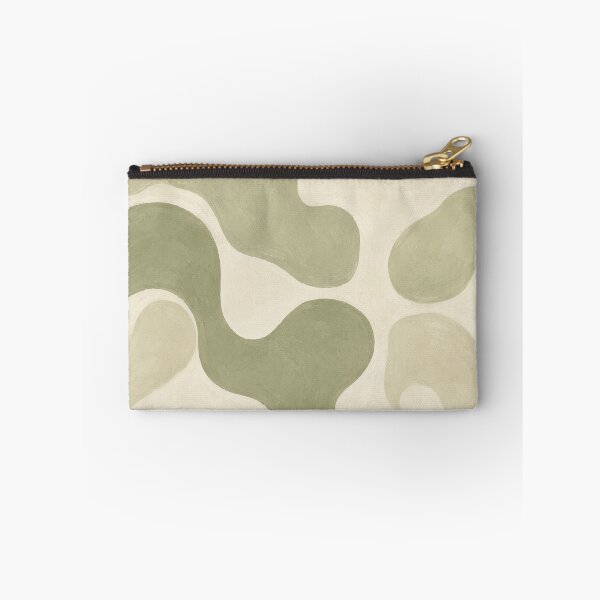 Item preview, Sage Green Organic Shapes Pattern designed and sold by Owcomm.