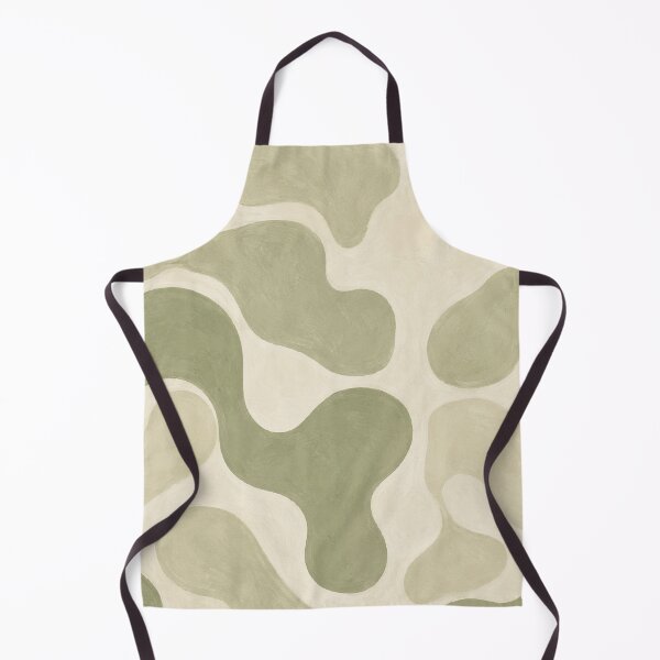 Item preview, Sage Green Organic Shapes Pattern designed and sold by Owcomm.