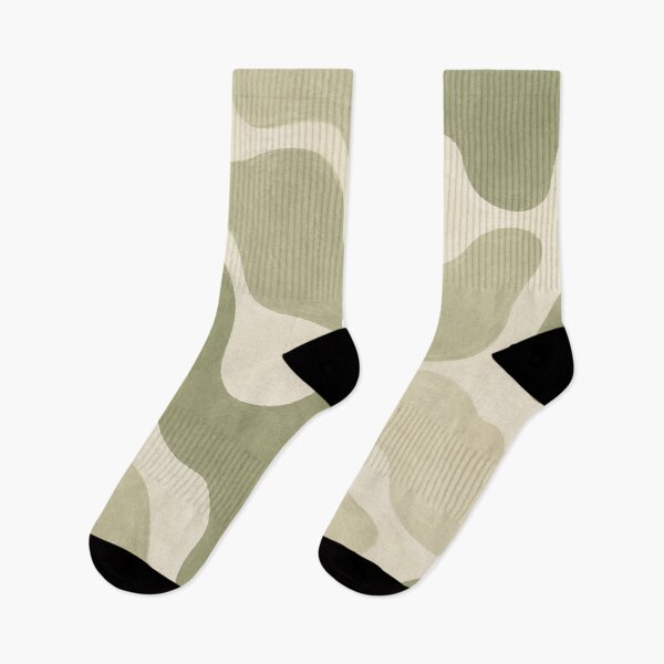 Item preview, Sage Green Organic Shapes Pattern designed and sold by Owcomm.