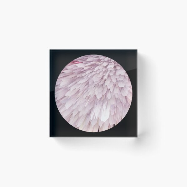 Item preview, Soft Pink Crystal Abstract Art designed and sold by LekkieStudioArt.