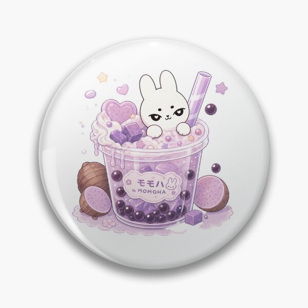 Item preview, Kawaii Taro Bubble Tea Bunny designed and sold by kokoriiland.