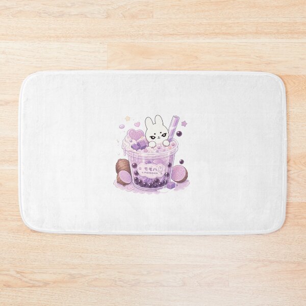 Item preview, Kawaii Taro Bubble Tea Bunny designed and sold by kokoriiland.