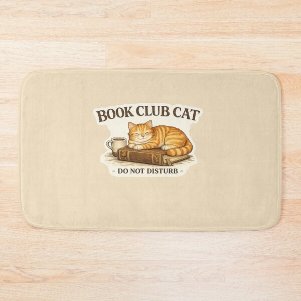 Item preview, Book Club Cat Do Not Disturb | Cozy Reading Cat | Book Lover Gift | Cat Reader Aesthetic designed and sold by astersgraphics.
