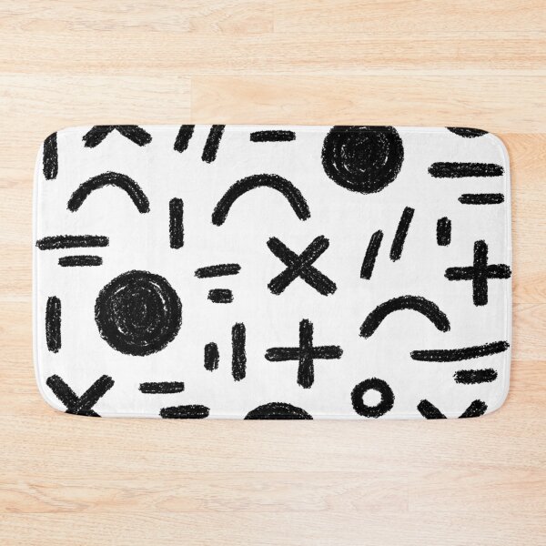 Item preview, Minimalist Chalk Hand Drawn Marks designed and sold by Owcomm.