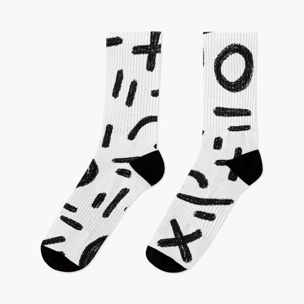 Item preview, Minimalist Chalk Hand Drawn Marks designed and sold by Owcomm.