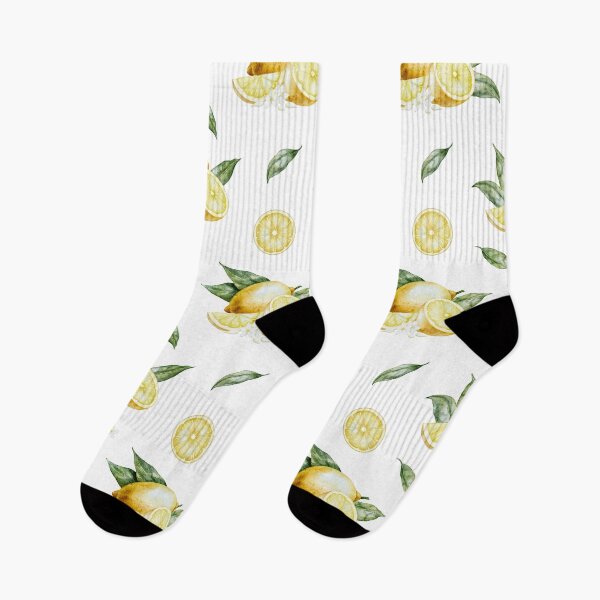 Item preview, Watercolor Lemon and Slice Pattern designed and sold by Alisles.