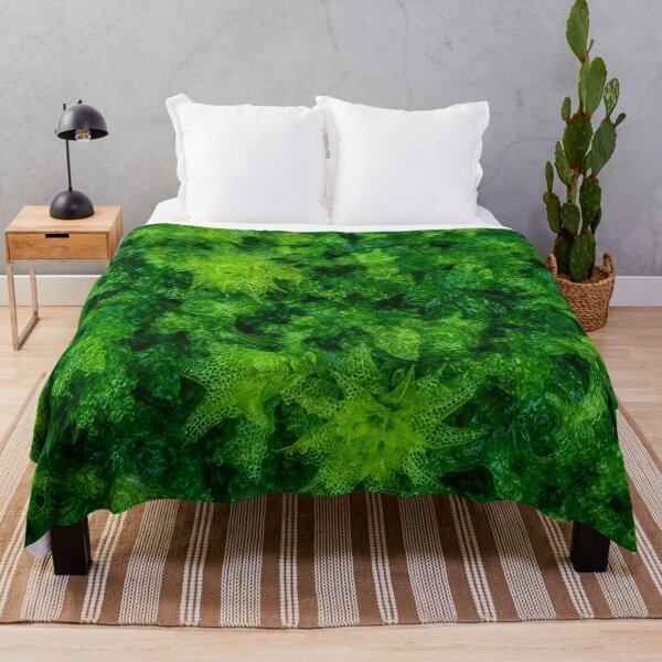 Item preview, Emerald Forest Moss Macro Pattern designed and sold by Owcomm.
