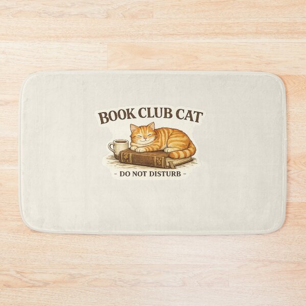 Item preview, Book Club Cat Do Not Disturb | Cozy Reading Cat | Book Lover Gift | Cat Reader Aesthetic designed and sold by astersgraphics.