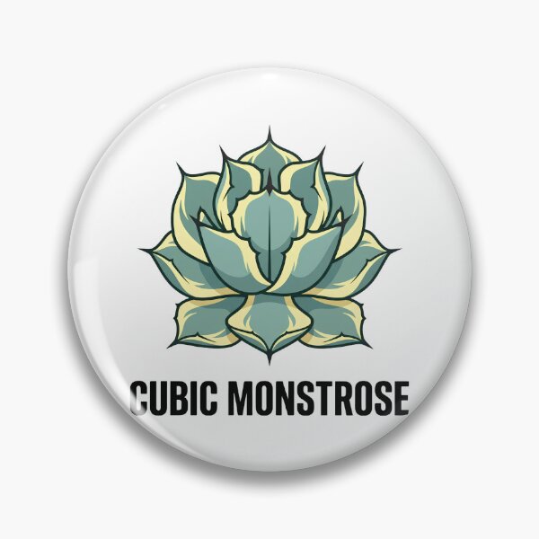 Item preview, Rare Agave Cubic Variegated Monstrose Graphic Streetwear designed and sold by GreenDivisionJP.