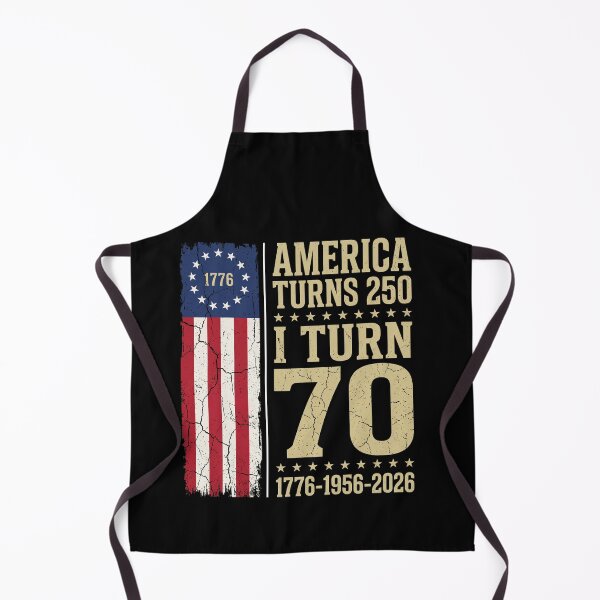 Item preview, America Turns 250 I Turn 70 Patriotic American Sestercentennial 70th Birthday designed and sold by SofenArt.