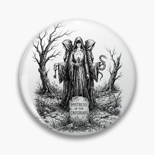 Item preview, Triple Path's Guardian - Hecate Goddess designed and sold by bapupa.