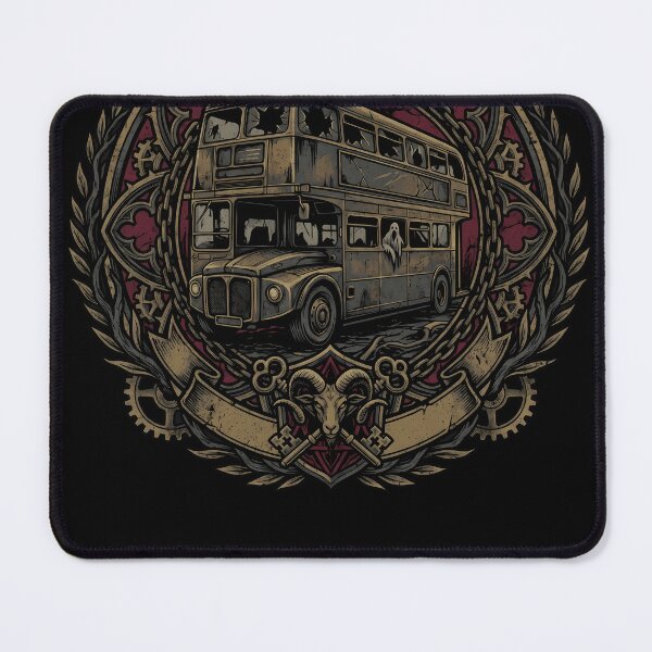 Item preview, Limbus Company Mephistopheles Bus Emblem designed and sold by Senpaiwaves.