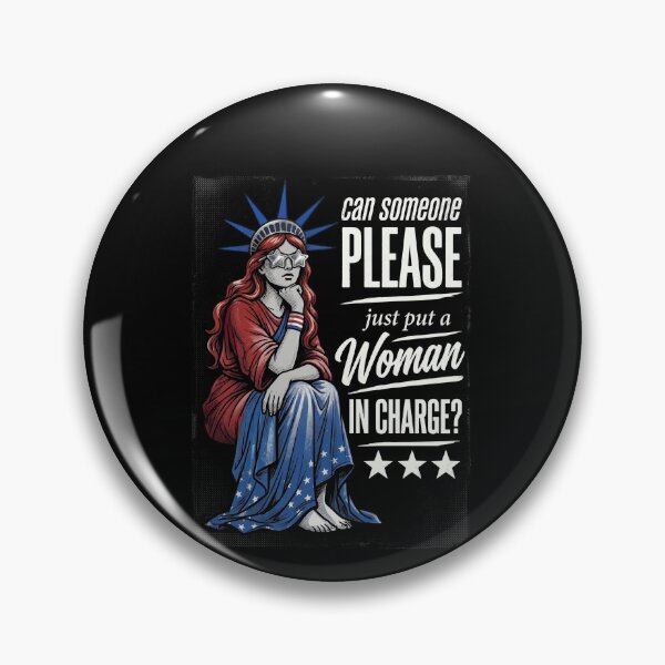 Item preview, Can Someone Please Just Put A Woman In Charge? Feminist Leadership Slogan designed and sold by SofenArt.