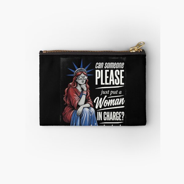 Item preview, Can Someone Please Just Put A Woman In Charge? Feminist Leadership Slogan designed and sold by SofenArt.