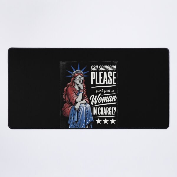 Item preview, Can Someone Please Just Put A Woman In Charge? Feminist Leadership Slogan designed and sold by SofenArt.