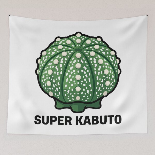 Item preview, Super Kabuto Astrophytum Cactus Graphic designed and sold by GreenDivisionJP.