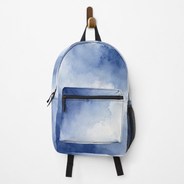 Item preview, Ethereal Navy Blue Watercolor Clouds designed and sold by Owcomm.