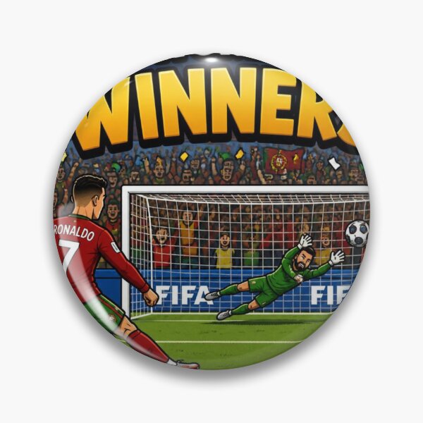Item preview, Cristiano Ronaldo shooting a penalty designed and sold by FionasDesignsA1.