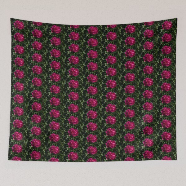 Item preview, A Single Vibrant Magenta Peony Blossom designed and sold by Georgia Mizuleva.