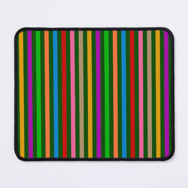 Item preview, Colorful Vertical Stripes Lines Pattern - Green designed and sold by PatternTitan.