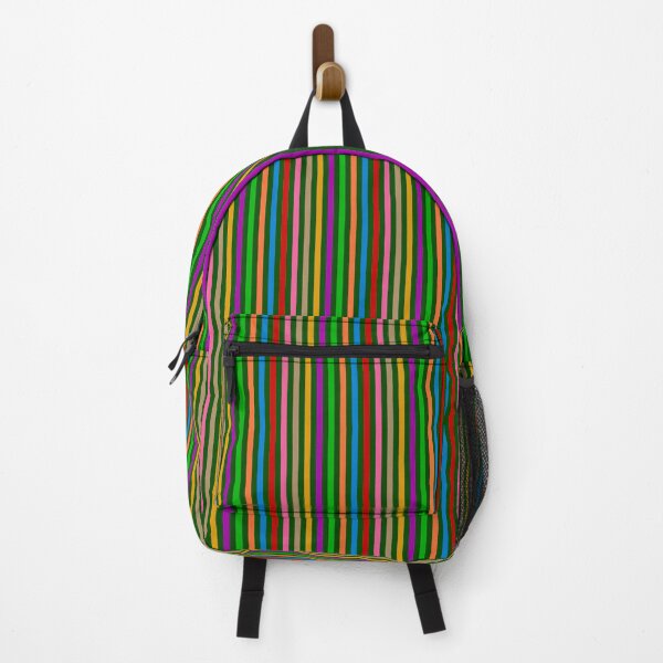 Item preview, Colorful Vertical Stripes Lines Pattern - Green designed and sold by PatternTitan.