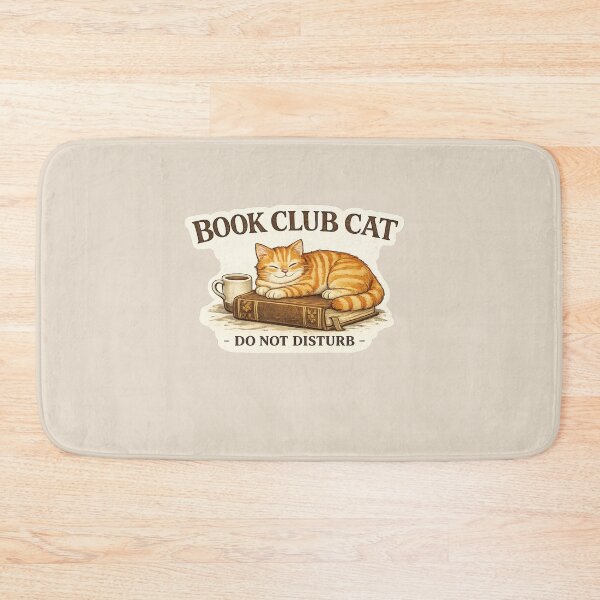 Item preview, Book Club Cat Do Not Disturb | Cozy Reading Cat | Book Lover Gift | Cat Reader Aesthetic designed and sold by astersgraphics.