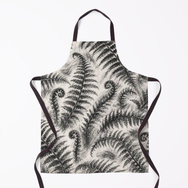 Item preview, Charcoal Fern Fiddlehead Pattern designed and sold by Owcomm.