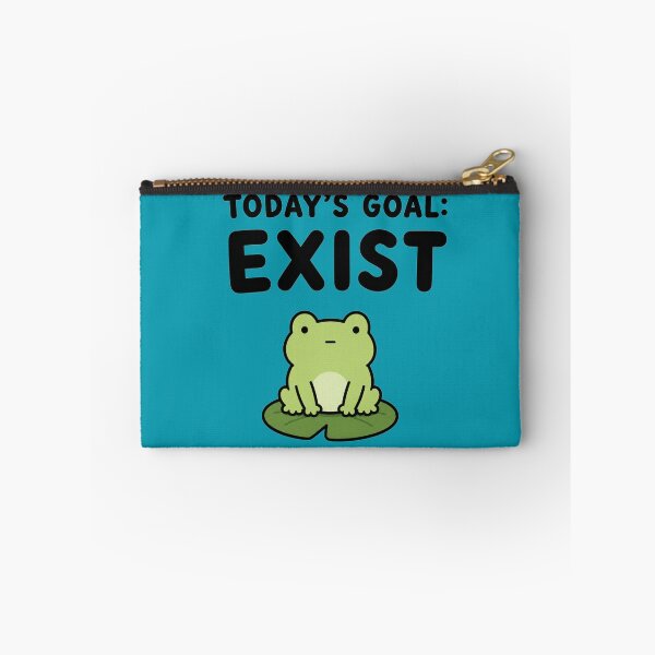 Item preview, Today's goal: Exist clueless frog designed and sold by vecart34.
