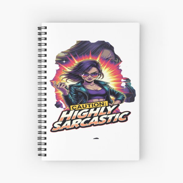 Item preview, Caution: Highly Sarcastic | Funny Sarcasm Graphic T-Shirt Design | Bold Attitude Streetwear for Women & Humor Lovers designed and sold by Sushikidsntod.