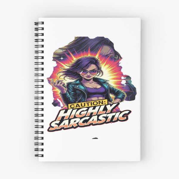 Item preview, Caution: Highly Sarcastic | Funny Sarcasm Graphic T-Shirt Design | Bold Attitude Streetwear for Women & Humor Lovers designed and sold by Sushikidsntod.