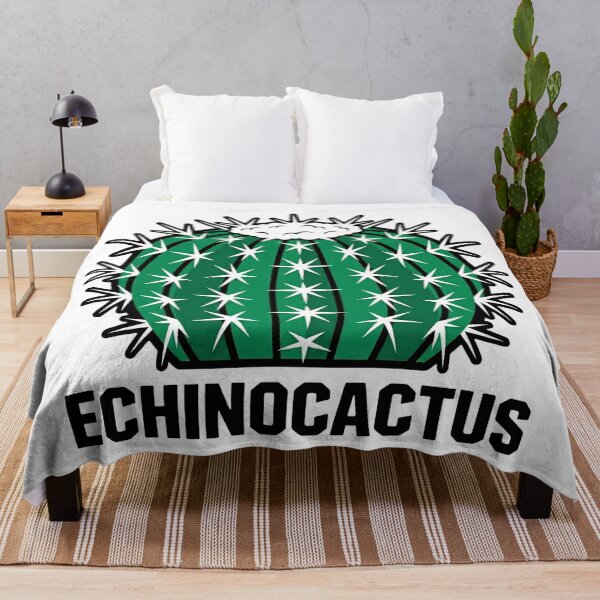 Item preview, White Spine Echinocactus Geometric Vector Logo designed and sold by GreenDivisionJP.