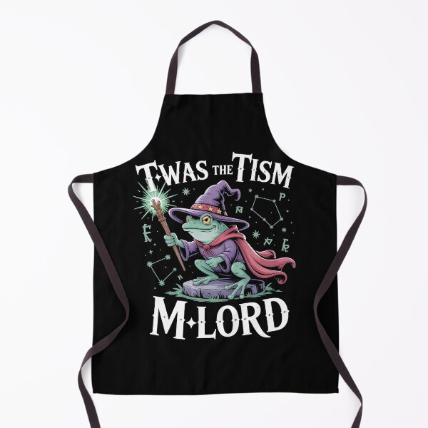 Item preview, T'was The 'Tism M'Lord Funny Autism Frog Wizard Medieval Knight Meme designed and sold by Redgiant87x.