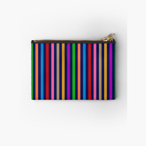Item preview,   Colorful Vertical Stripes Lines Pattern - Navy Blue  designed and sold by PatternTitan.