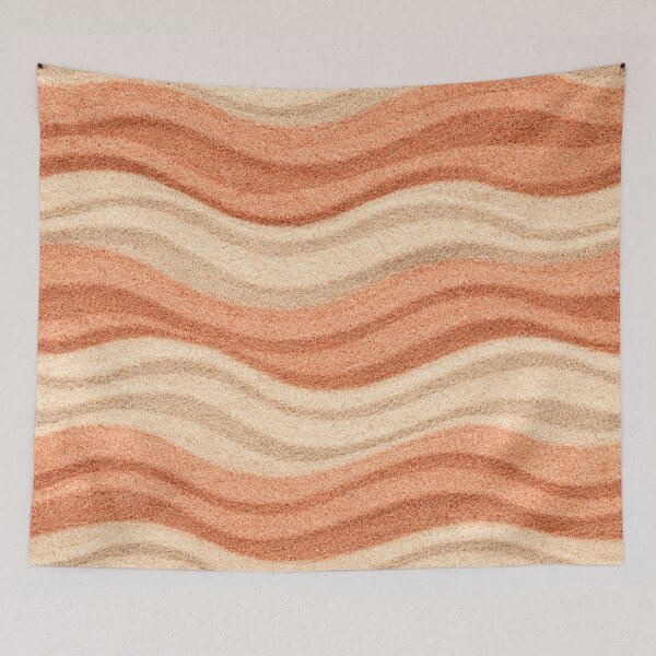 Item preview, Warm Terracotta Sand Waves designed and sold by Owcomm.