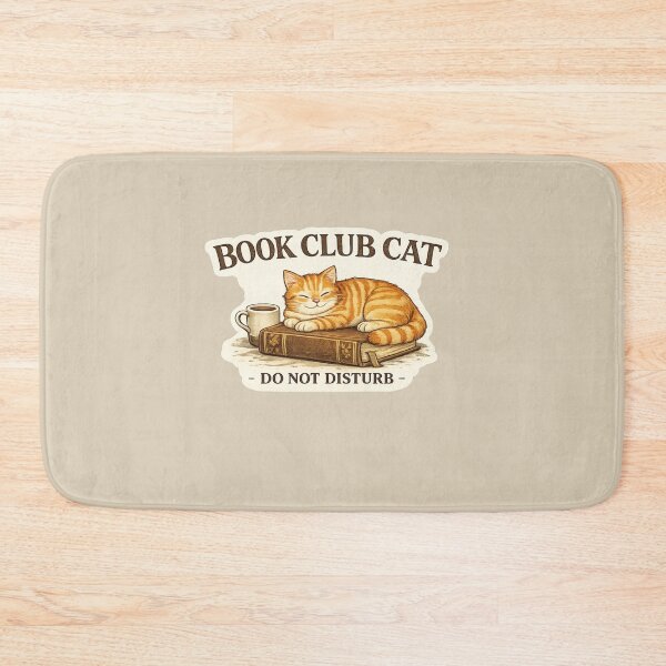 Item preview, Book Club Cat Do Not Disturb | Cozy Reading Cat | Book Lover Gift | Cat Reader Aesthetic designed and sold by astersgraphics.
