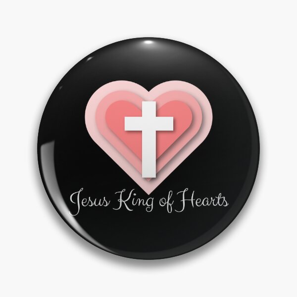 Item preview, Sacred Heart Christian Cross Minimalist Art designed and sold by Kuzmier.
