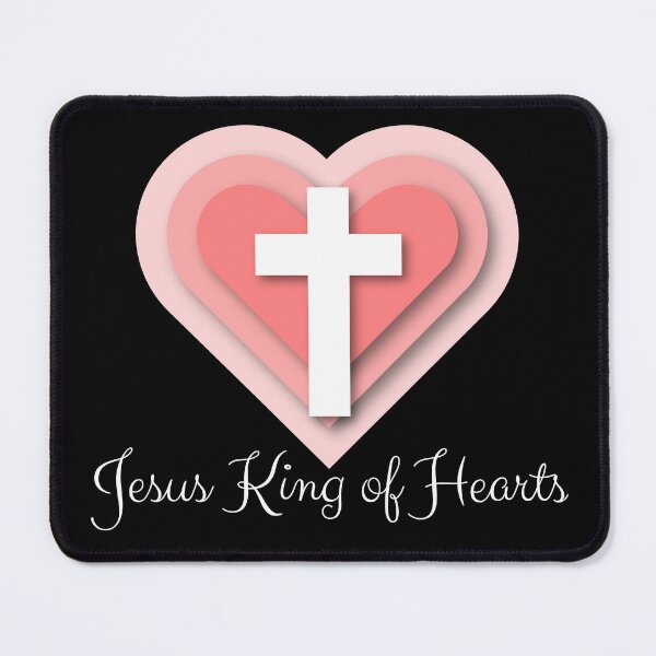 Item preview, Sacred Heart Christian Cross Minimalist Art designed and sold by Kuzmier.