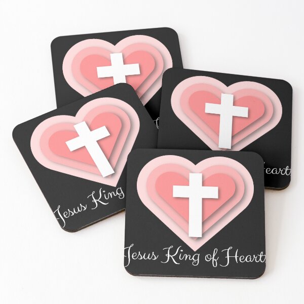 Item preview, Sacred Heart Christian Cross Minimalist Art designed and sold by Kuzmier.