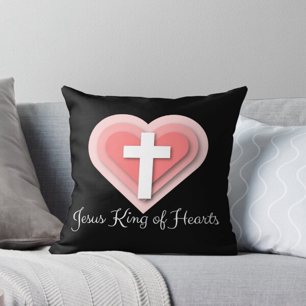 Item preview, Sacred Heart Christian Cross Minimalist Art designed and sold by Kuzmier.