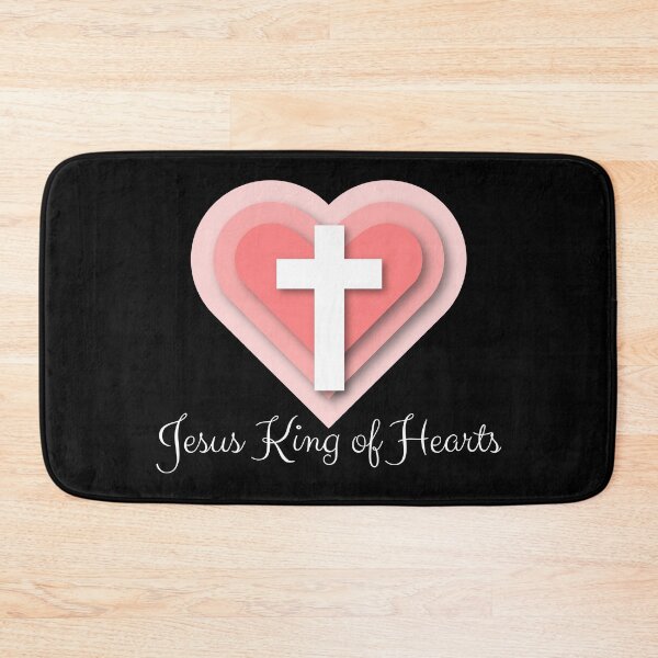 Item preview, Sacred Heart Christian Cross Minimalist Art designed and sold by Kuzmier.