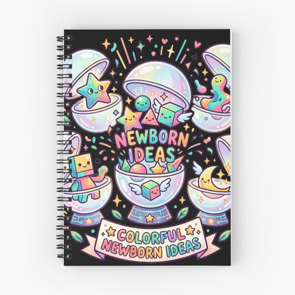 Item preview, Colorful Newborn Ideas – Cute Creative Inspiration Sticker designed and sold by CuteRage.