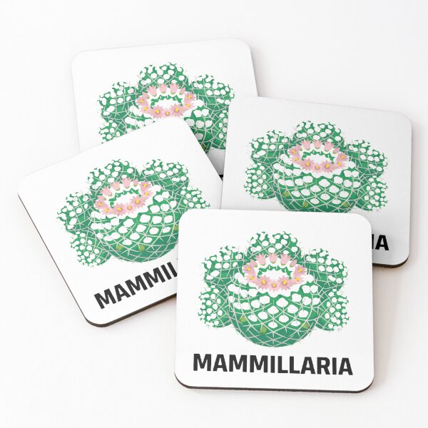 Item preview, Fluffy Mammillaria Glassii Cactus Graphic designed and sold by GreenDivisionJP.