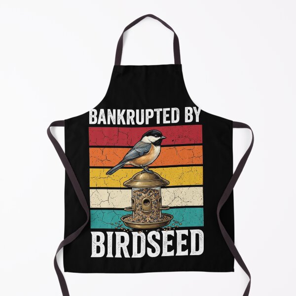 Item preview, Bankrupted By Birdseed Bird Watching Enthusiast Birder Gift Bird Feeder Humor designed and sold by SofenArt.